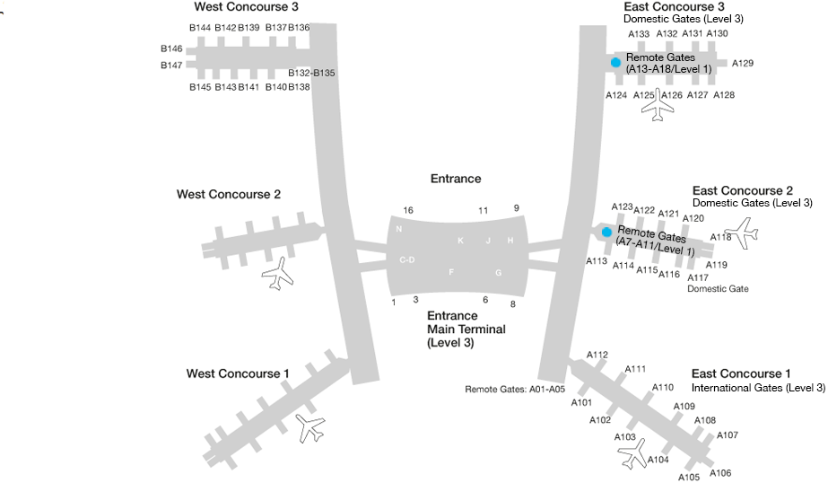 Star Alliance Airport Maps