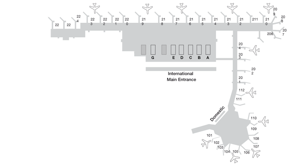 Star Alliance Airport Maps